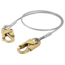 Cable de posicionamiento de acero 1.8 m, ANSI, TRUPER CAB-5490-18-A