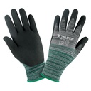 Guantes de nylon recubiertos de nitrilo arenoso, G, TRUPER GU-133