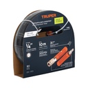 Manguera para compresor, de hule, 10m x 1/4', TRUPER MAN-AP-10-1/4