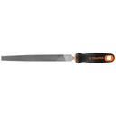 Lima plana muza 8' con mango Comfort Grip, TRUPER LPM-8T