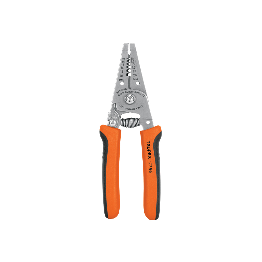 Pinza 6' pela cables, 26 a 16 AWG, TRUPER PE-CA-6