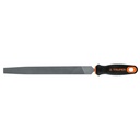 Lima plana muza 10' con mango Comfort Grip, TRUPER LPM-10T