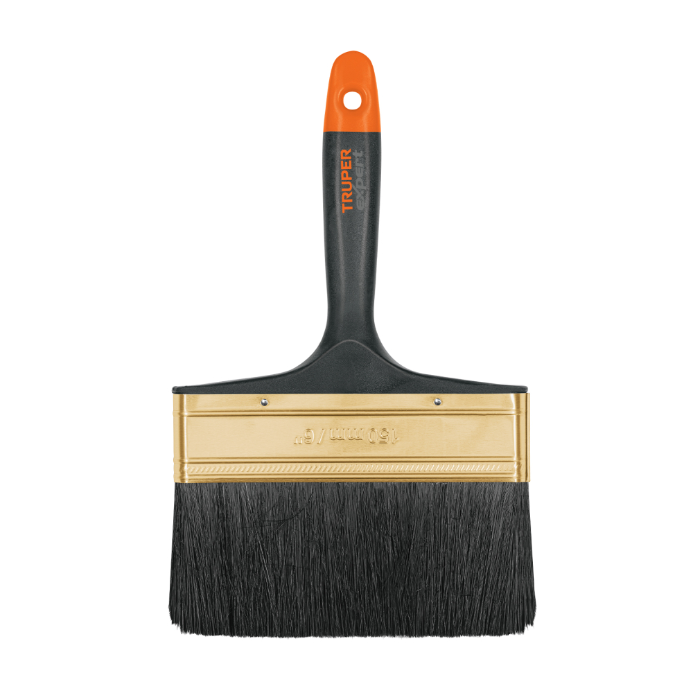 Brocha profesional de 6' mango de plástico, TRUPER EXPERT BRT-6X
