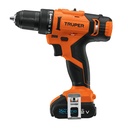 Taladro/destornillador 3/8', 12V, 1 batería 2Ah, PRO TALI-12A2