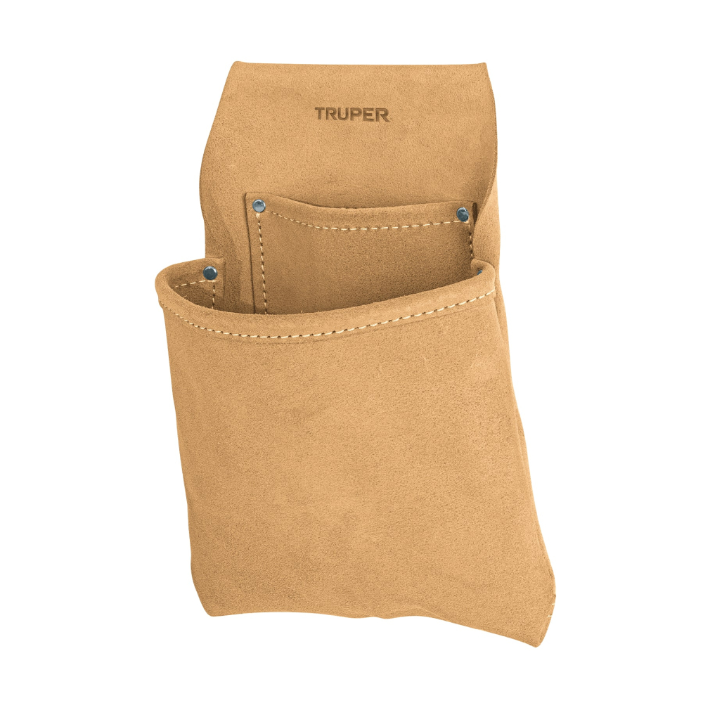 Porta herramientas de clavos con 2 compartimentos, TRUPER POHE-CLAC