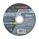 Disco abrasivo de corte preciso multimat 4-1/2' x 1mm TRUPER DICOF- 4510M
