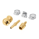 Juego de 6 piezas para reparar mangueras de 3/8' NPT, TRUPER REMAN-3/8