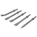 Juego de 5 cinceles para martillo neumático TPN-711, TRUPER C5-711