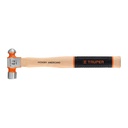 Martillo pulido de bola 4 oz mango hickory, TRUPER Grip MB-4