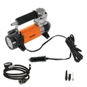 Inflador portátil 12 V para auto, con linterna LED, TRUPER COMP-12