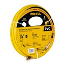 Manguera para compresor, de PVC, 5m x 1/4', PRETUL MAN-PI-5-1/4P