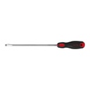 Desarmador plano 1/4' x 8'mango Comfort Grip, PRETUL DR-1/4X8BP