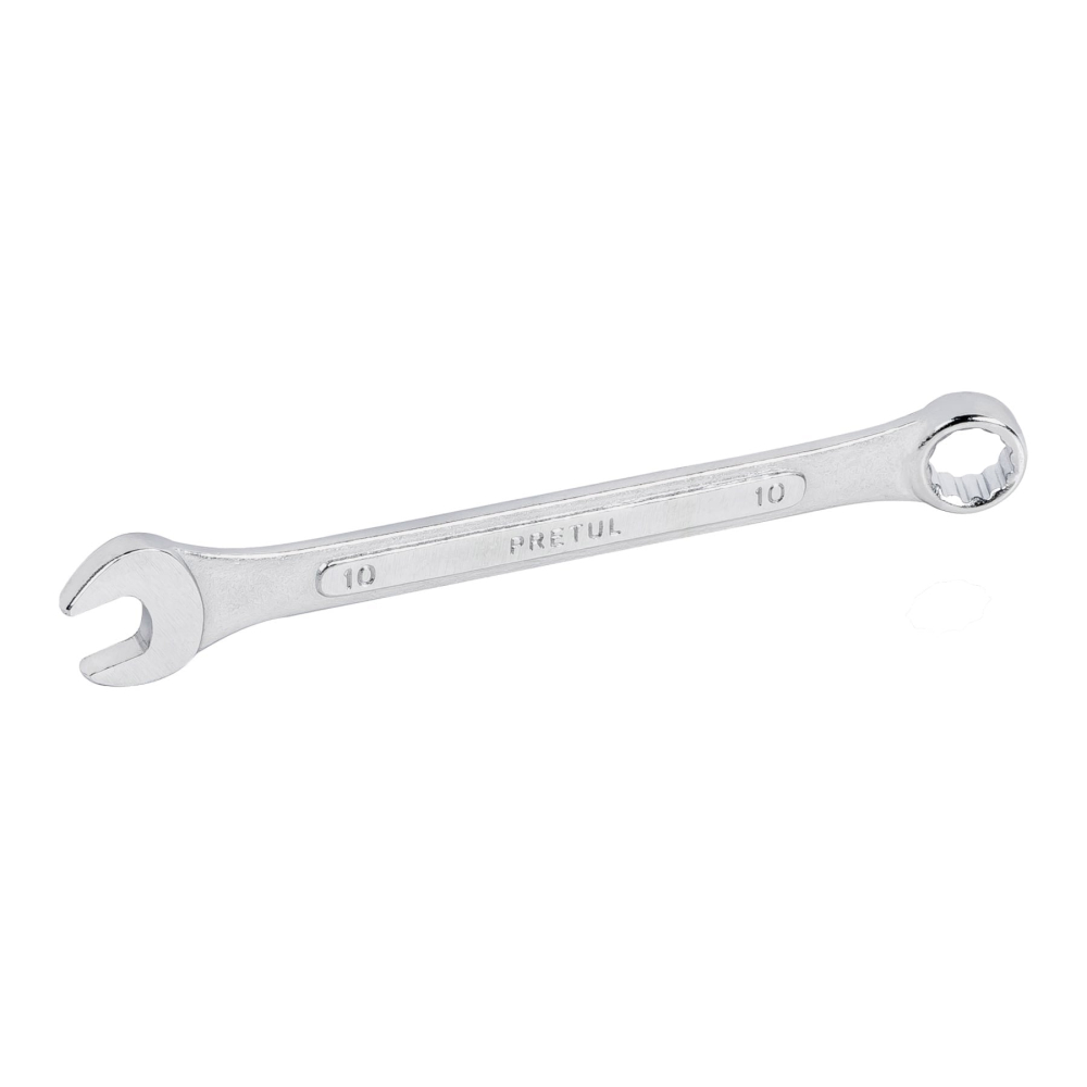 Llave combinada 10 mm x 140 mm de largo, PRETUL LL-2010MP