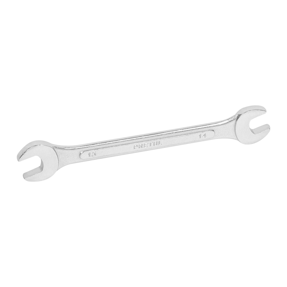 Llave española 14 x 15 mm x 185 mm de largo, PRETUL LL-31415MP