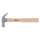 Martillo semipulido, 16 oz, uña curva, PRETUL MP-16