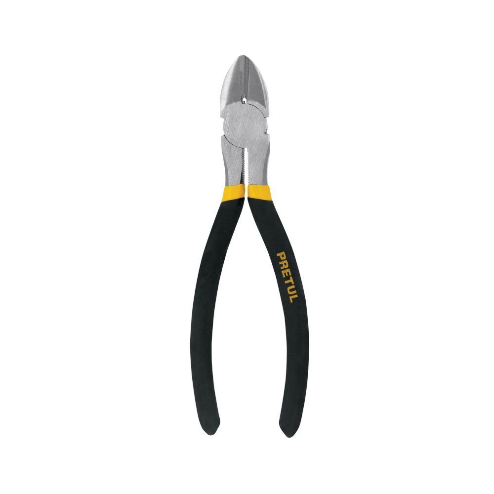 Pinza de corte diagonal 6' mango de PVC, PRETUL PCD-6P
