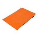 Lona de polietileno 3 x 3 m, naranja, 110 g/m2, PRETUL LP-33N