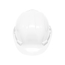 Casco de seguridad, ajuste de intervalos, blanco, PRETUL CAS-BP