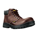 Bota de seguridad café, #28, casquillo de composite, PRETUL ZC-028C