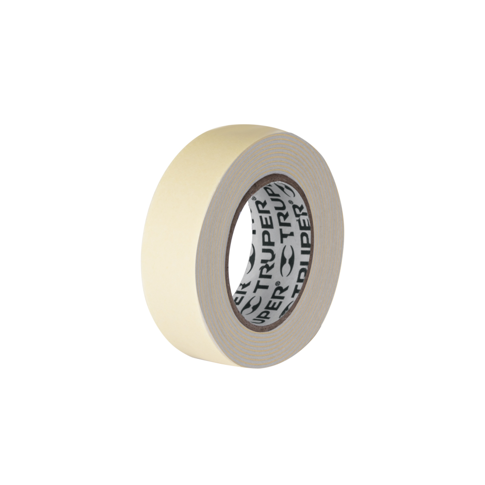 Cinta doble cara de 19 mm x 1.5 m, TRUPER CDC-1915