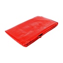 Lona de polietileno 6 x 6 m, roja, 110 g/m2, PRETUL LP-66R