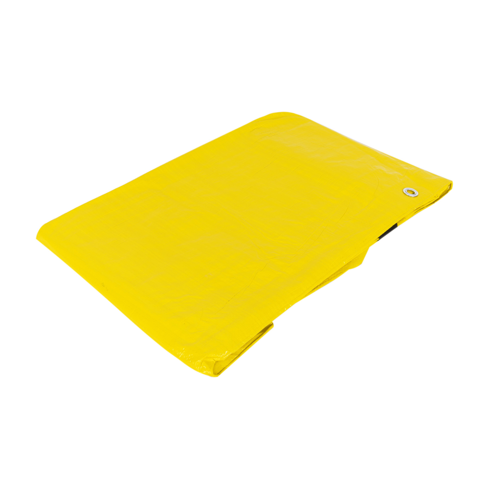 Lona de polietileno 4 x 4 m, amarilla, 110 g/m2, PRETUL LP-44A