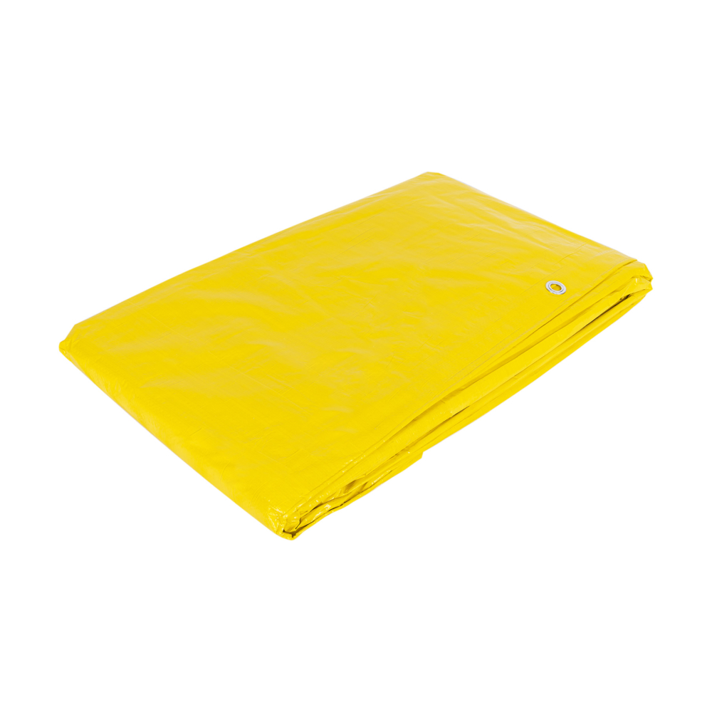 Lona de polietileno 6 x 6 m, amarilla, 110 g/m2, PRETUL LP-66A