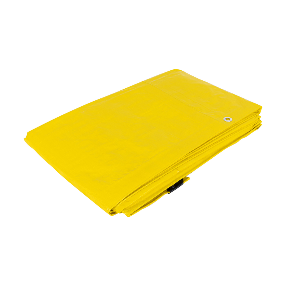 Lona de polietileno 5 x 5 m, amarilla, 110 g/m2, PRETUL LP-55A