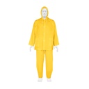 Conjunto impermeable ligero de PVC, talla M, PRETUL TRA-PRO-M-P