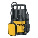 Bomba sumergible plástica, 3/4 HP para agua limpia, PRETUL BOS-3/4LPP