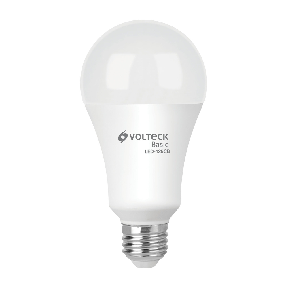 Foco LED 16W (100W) A22, 3000K blanca cálida, 1550 lm, BASIC LED-125CB