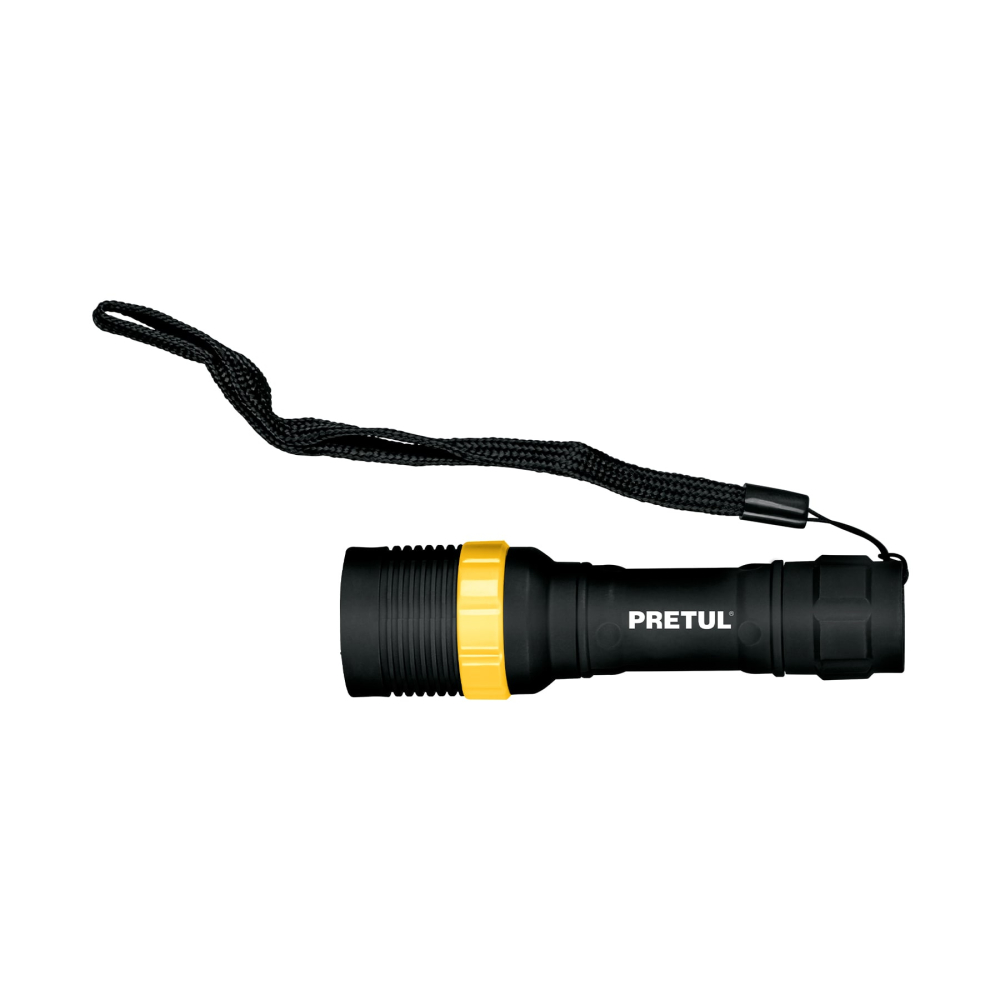Linterna plástica 1 LED 40 lm de 1 pila AA, PRETUL LIPLA-40P