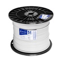 Metro de cordón dúplex flexible SPT 16 AWG en carrete 500 m CDU-16-500