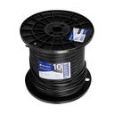 Metro de cable THHW-LS 10 AWG negro en carrete de 500 m CAB-10N-500