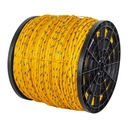 Metro de cuerda amarilla de polipropileno 10mm, carrete 440m CUE-10M