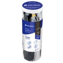 Bote con 1000 cinchos plásticos negros y naturales, VOLTECK BCIN-1000