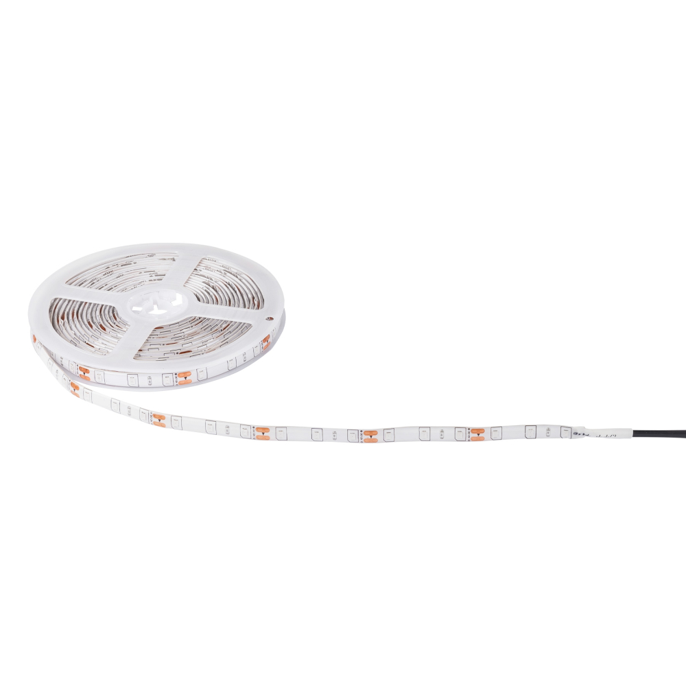 Tira LED 16 W para interior y exterior, 5 m, rojo, VOLTECK TIR-004L