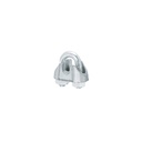 Blíster c/2 nudos (perros) de hierro p/cable de 1/8', FIERO NUDO-1/8
