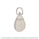 Garrucha para noria giratoria 3/4' sencilla niquelada, FIERO GANO-3/4