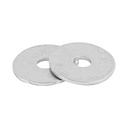 Bolsa de 1 kilo arandelas planas galvanizadas 3/16', FIERO ARA-3/16