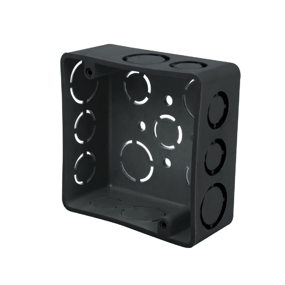 Caja cuadrada 4' x 4' plástica, VOLTECK CCH-4X4P