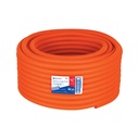 Metro de poliducto 3/4' corrugado flex. s/guía, rollo 50 m PF-3/4