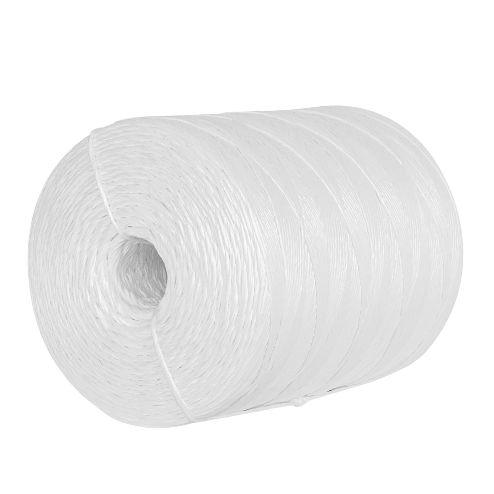 Rollo de rafia de 2045 m color blanco calibre 2.2 g/m RAF-245