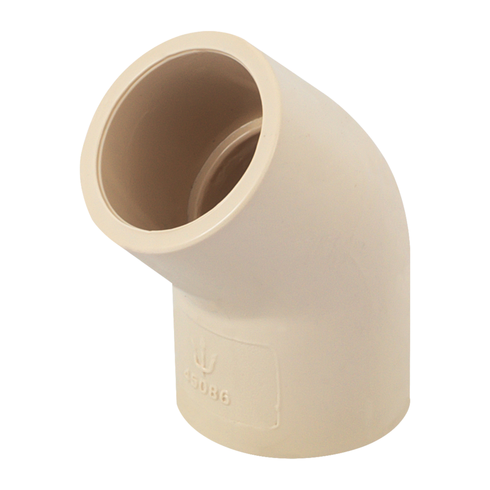 Codo 45° de CPVC de 1/2', FOSET CPVC-861
