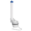 Válvula de descarga 2'para WC de 2piezas, cadena inox, FOSET VW-008