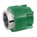 Adaptador PPR 1-1/4' hembra con inserto metálico, FOSET CV-604