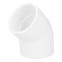 Codo 45° de PVC de 2', FOSET PVC-866