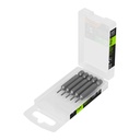 Estuche con 5 puntas torx T6 largo 2', TRUPER EXPERT PUDE-5206