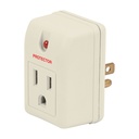 Adaptador con supresor de picos 270 joules, VOLTECK AD-270