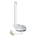 Válvula de descarga 3' para WC de 1pieza, cadena inox, FOSET VW-011